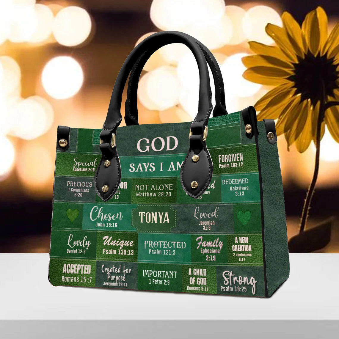Custom Nurse Leather Handbag for Women, Nurse Life Affirmations Handbag Multiple Color Options, CNA RN LPN Healthcare Worker Gift