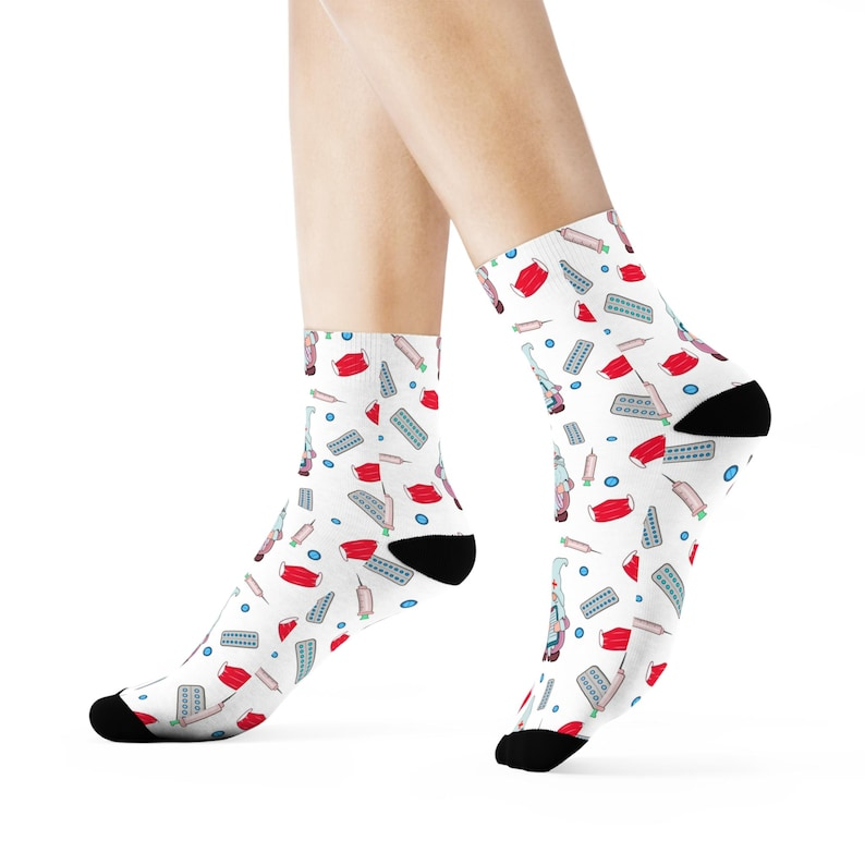 Funny Nursing Socks, Medical Crew Socks, Nurse And Healthcare Worker Gift,  Socks For Nurse Doctor