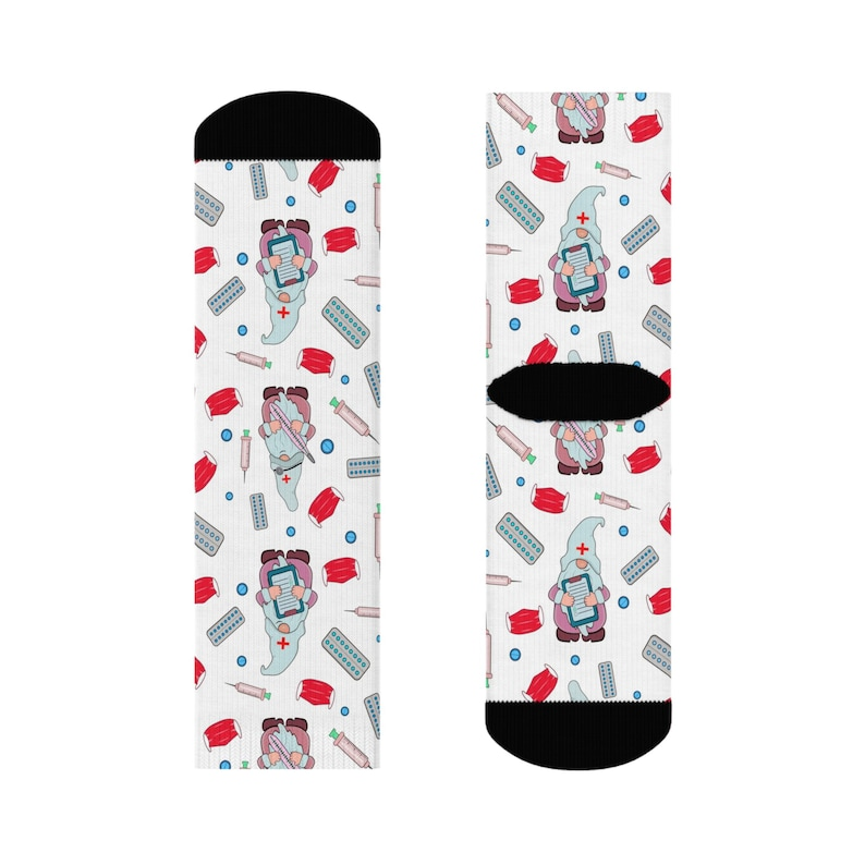 Funny Nursing Socks, Medical Crew Socks, Nurse And Healthcare Worker Gift,  Socks For Nurse Doctor
