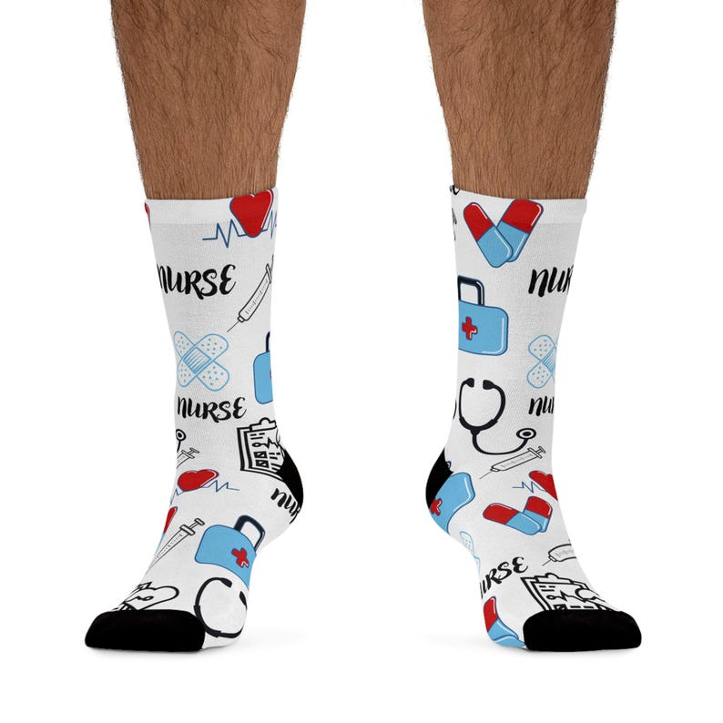 Cute Nurse Appreciation Socks, Funny Nurse Socks, Medical Socks For Nurse, Gift For Nursing