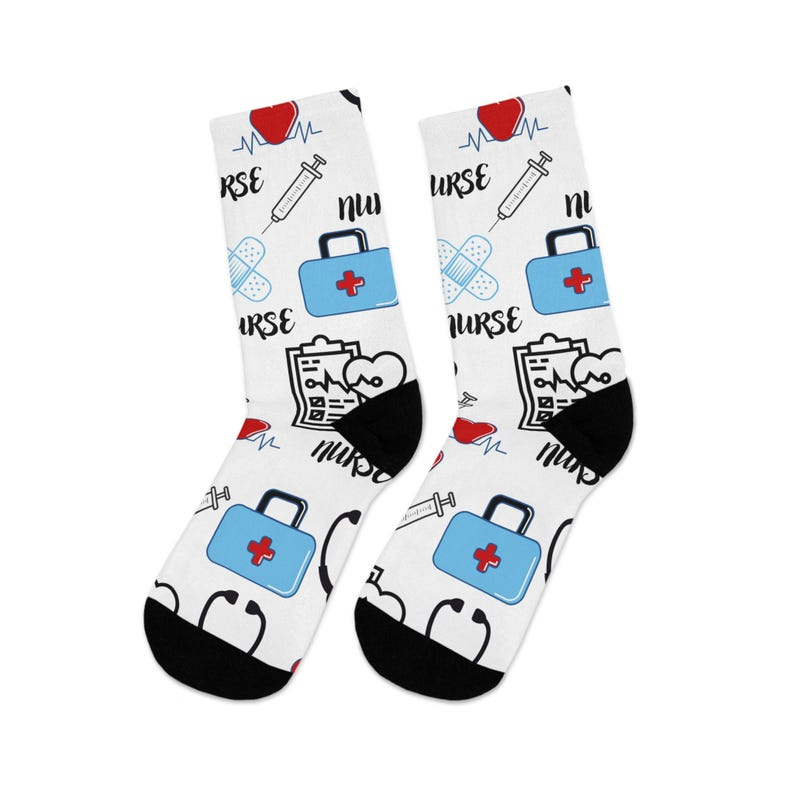 Cute Nurse Appreciation Socks, Funny Nurse Socks, Medical Socks For Nurse, Gift For Nursing