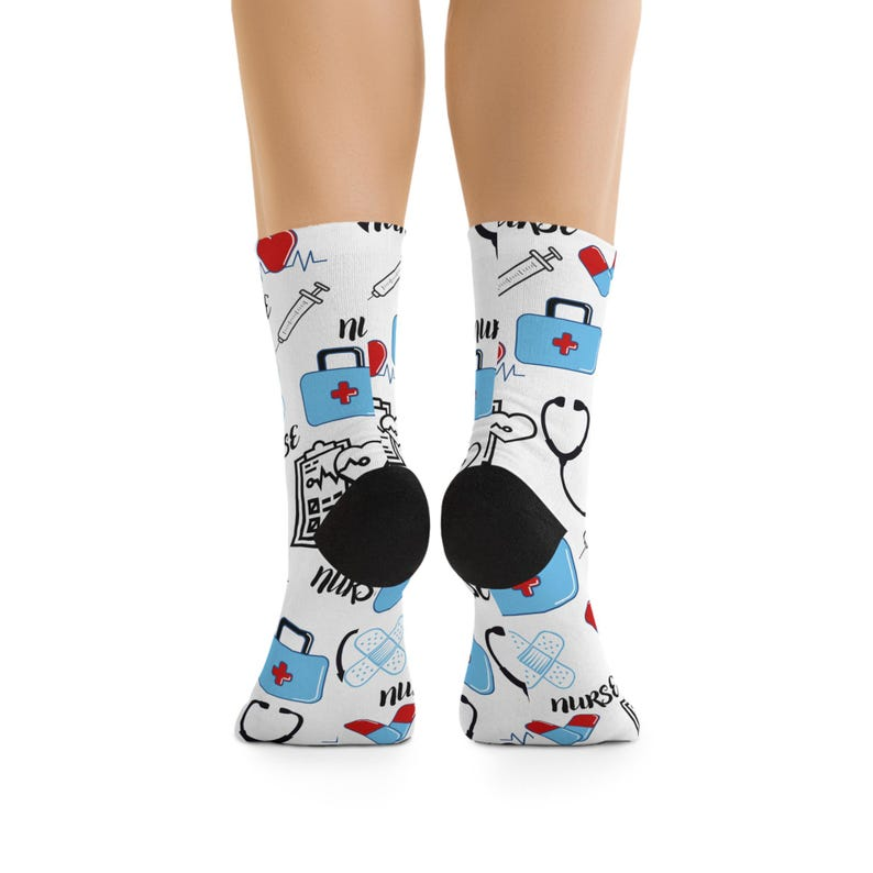 Cute Nurse Appreciation Socks, Funny Nurse Socks, Medical Socks For Nurse, Gift For Nursing