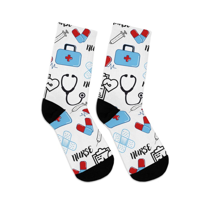 Cute Nurse Appreciation Socks, Funny Nurse Socks, Medical Socks For Nurse, Gift For Nursing