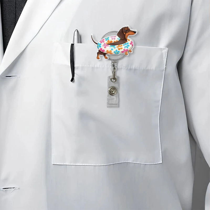 Dachshund Summer Badge Reel