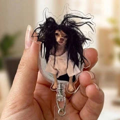 Meme Sloopy Dog Badge Reel