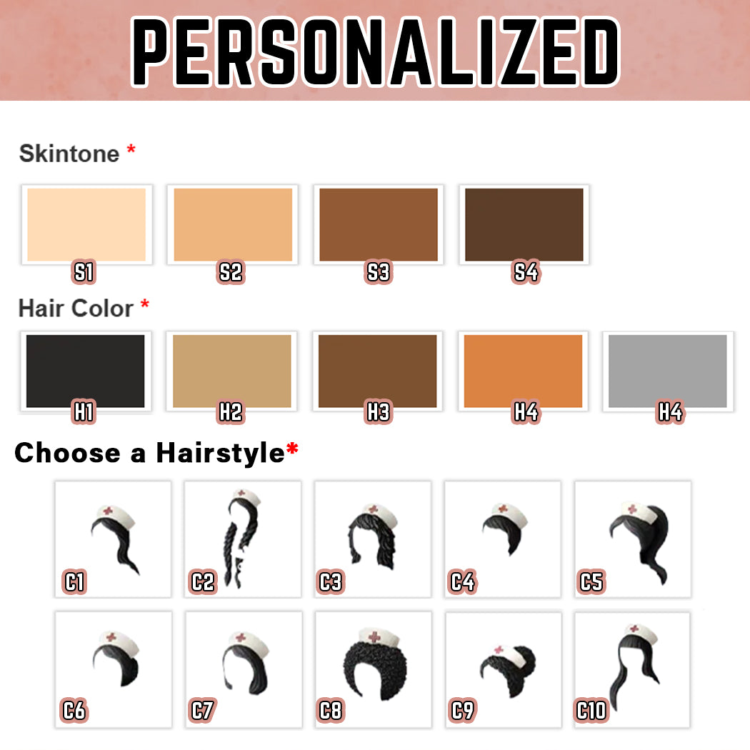 Personalized Nurse Angel Ornament, Custom Name Christian Esther 4:14 Scripture Gift, Healthcare Worker Christmas Tree Decor