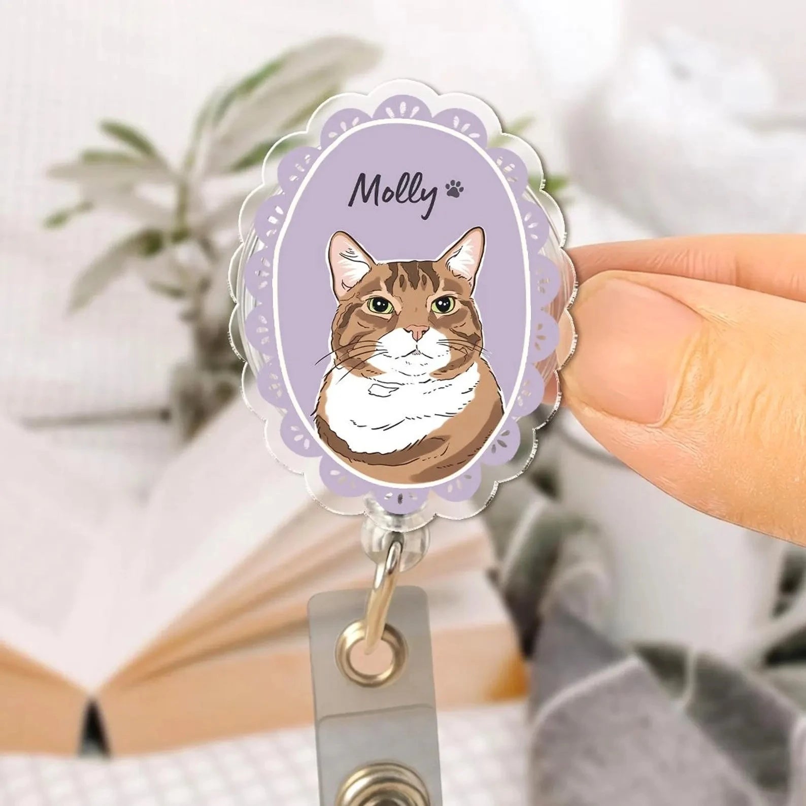Personalized Pet Photos Badge Reel