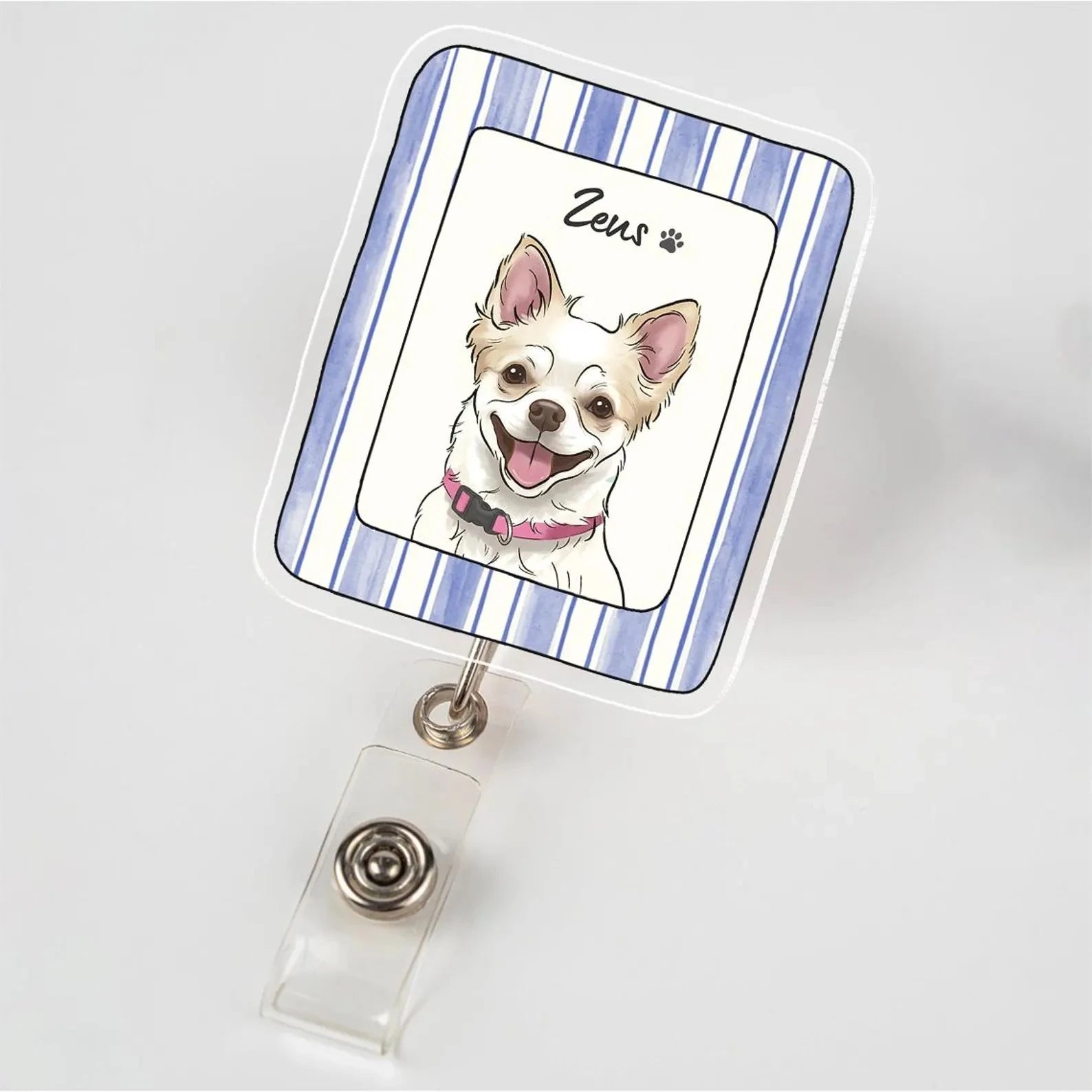 Personalized Pet Photos Badge Reel
