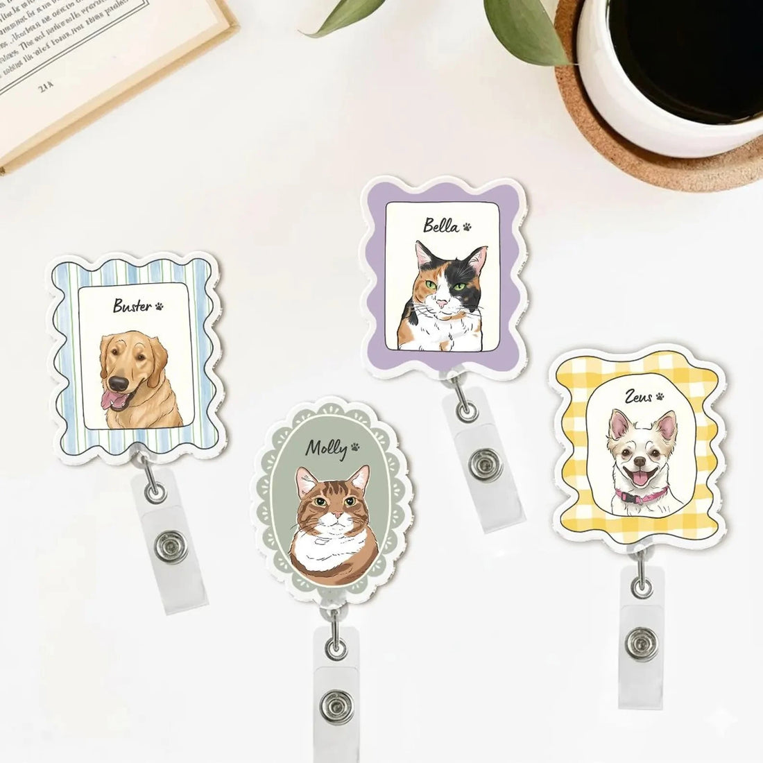 Personalized Pet Photos Badge Reel